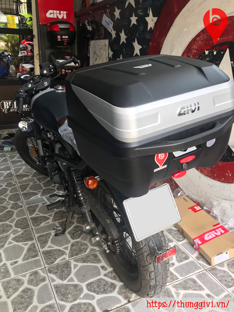 Baga gắn thùng cho GPX Legend 200cc